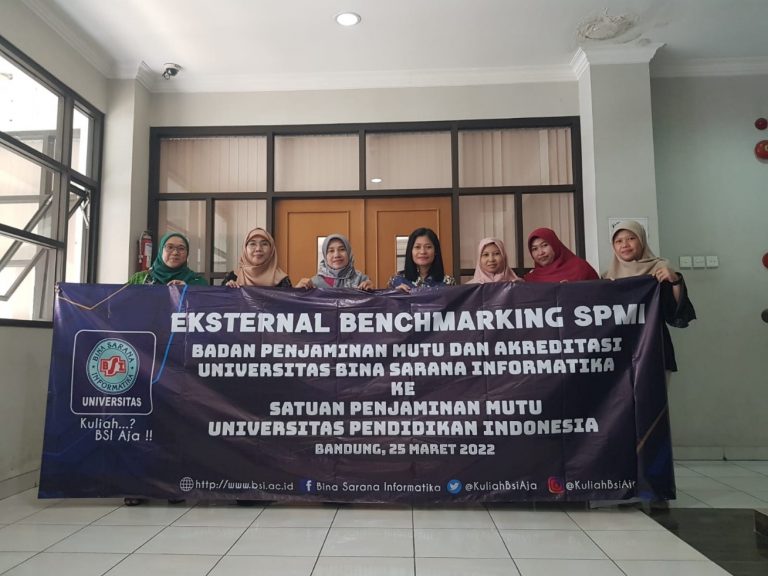 SPM UPI Menerima Kunjungan External Benchmarking dari Universitas Bina Sarana Informatika
