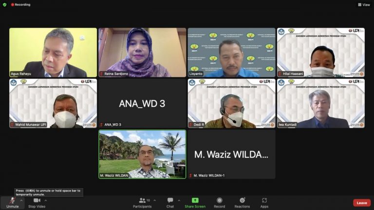 Asesmen Lapangan AKreditasi BAN-PT Program Studi S1 Pendidikan Teknik Otomotif