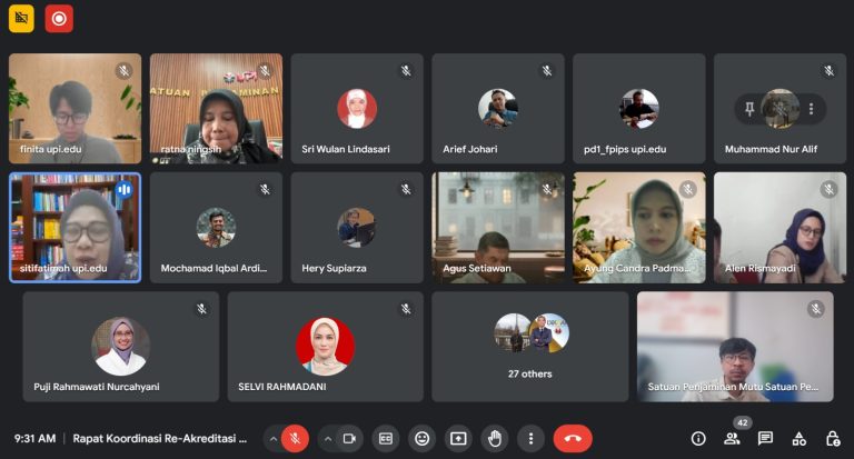 Koordinasi Re-Akreditasi Program Studi