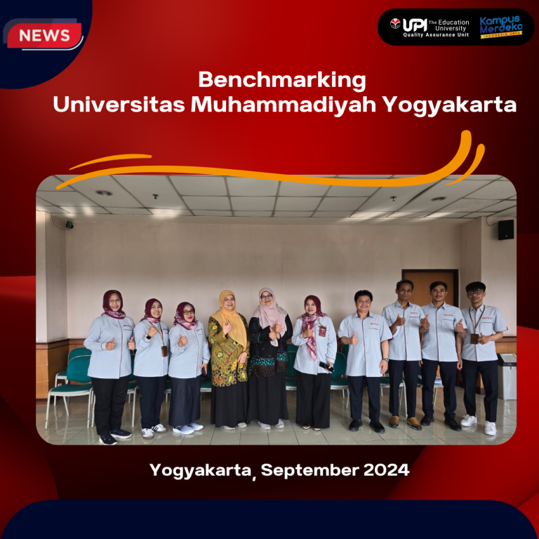 Benchamarking Satuan Penjaminan Mutu Universitas Pendidikan Indonesia ke Badan Penjaminan Mutu Universitas Muhammadiyah Yogyakarta